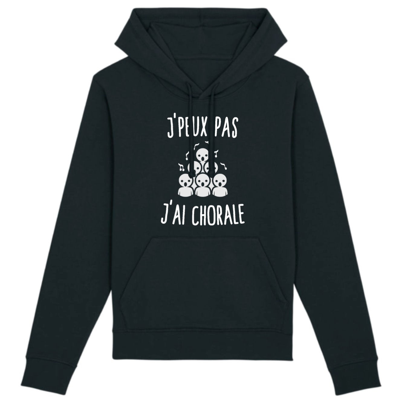 Sweat Capuche Adulte J'peux pas j'ai chorale