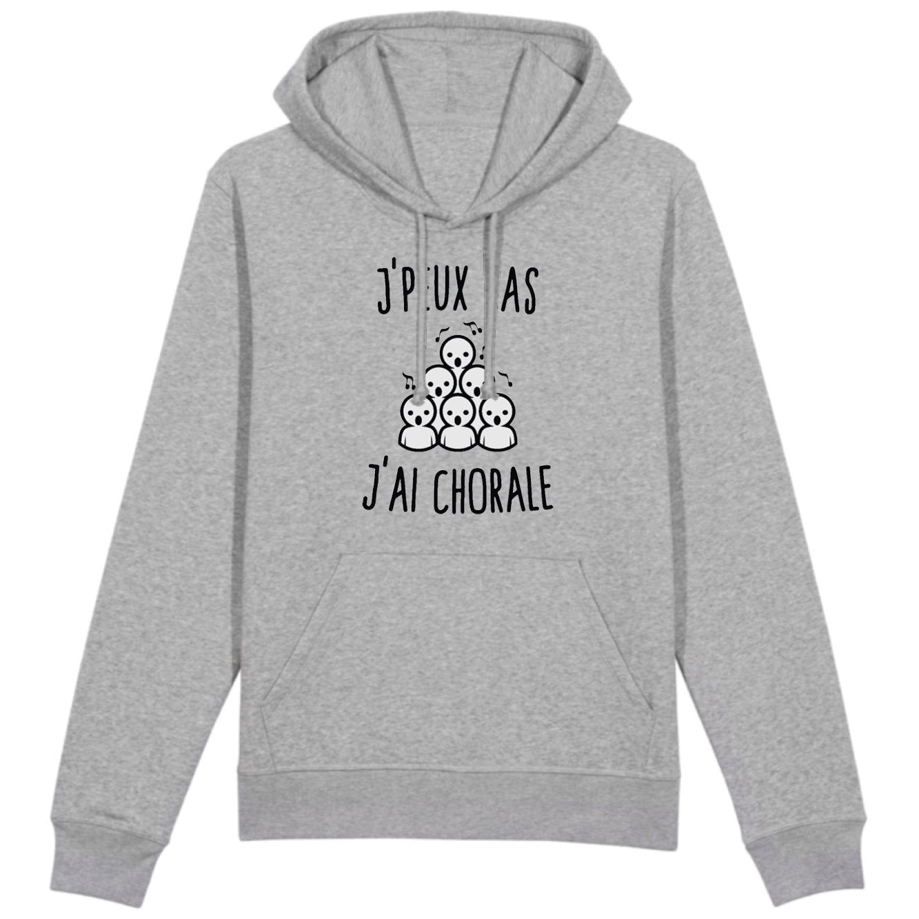 Sweat Capuche Adulte J'peux pas j'ai chorale