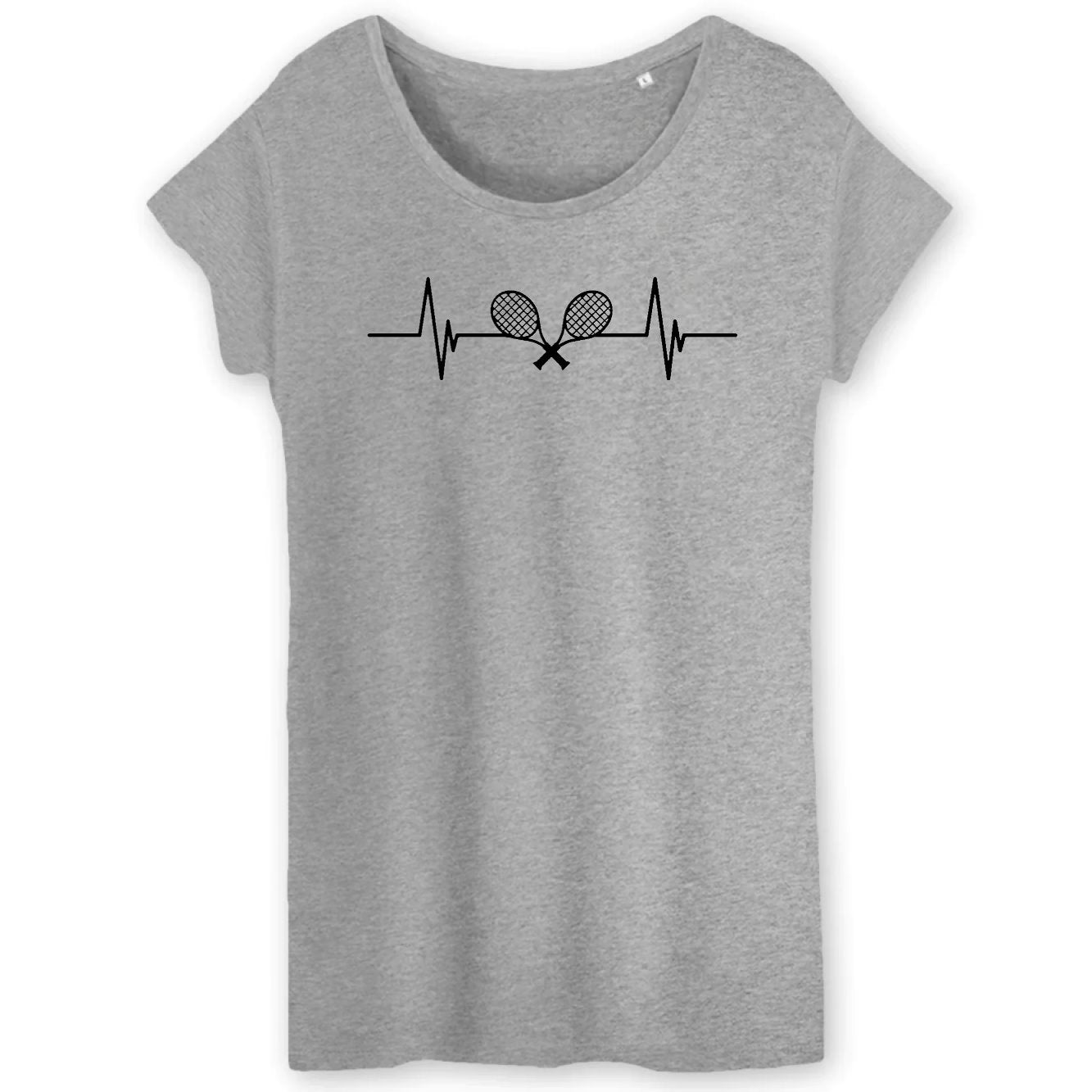 T-Shirt Femme Rythme cardiaque tennis