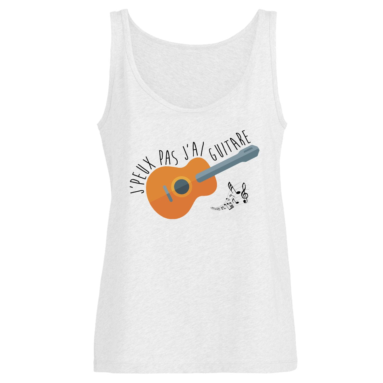 Débardeur Femme J'peux pas j'ai guitare