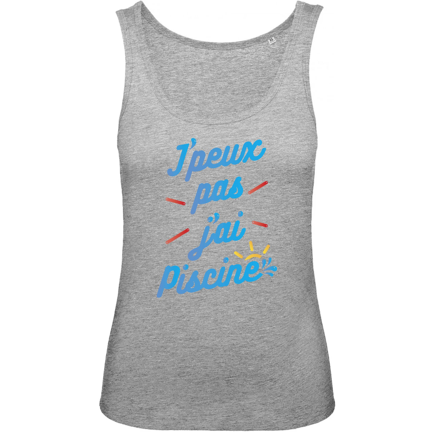 Débardeur Femme J'peux pas j'ai piscine