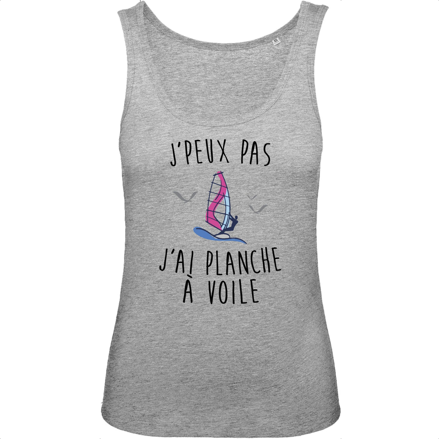 Débardeur Femme J'peux pas j'ai planche à voile