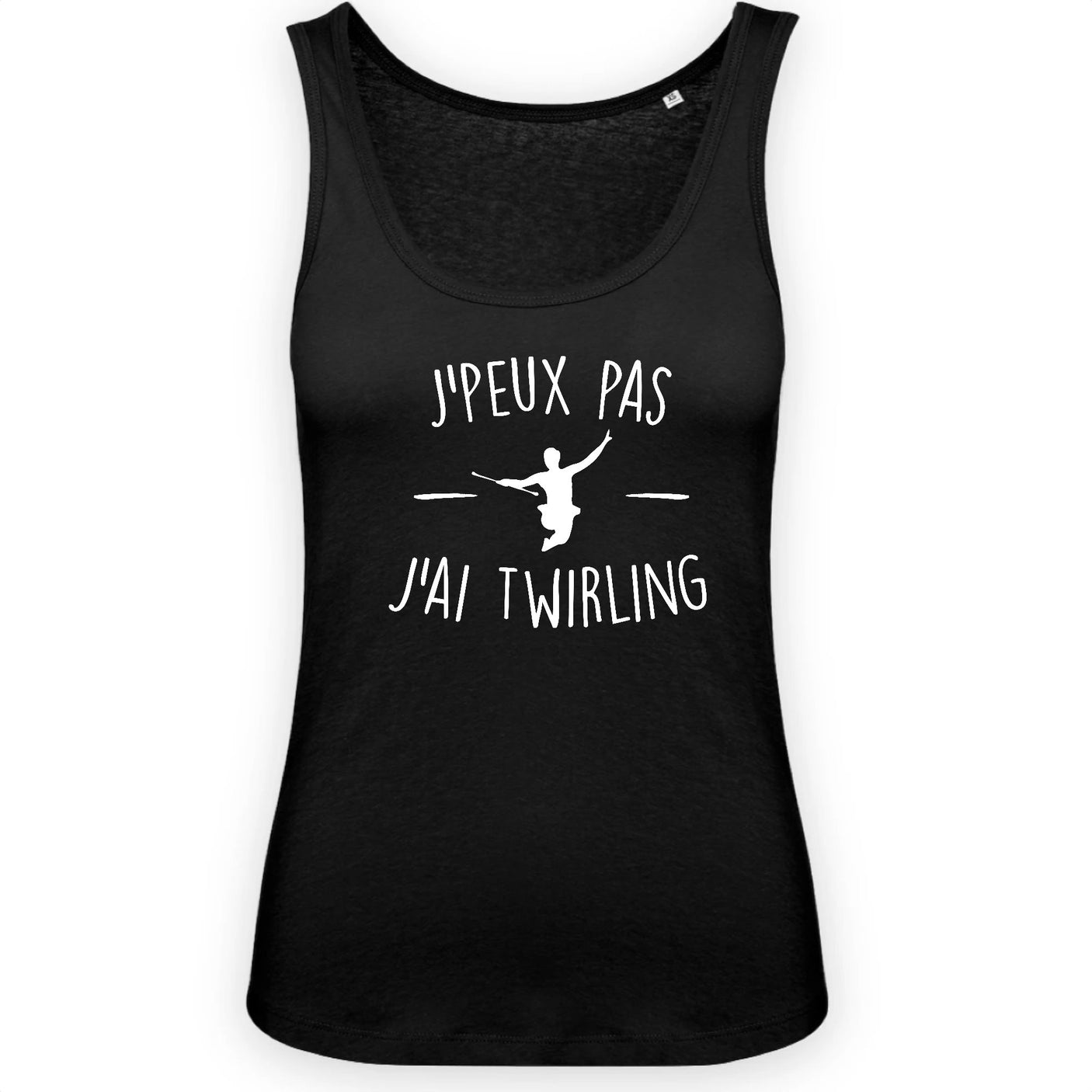 Débardeur Femme J'peux pas j'ai twirling