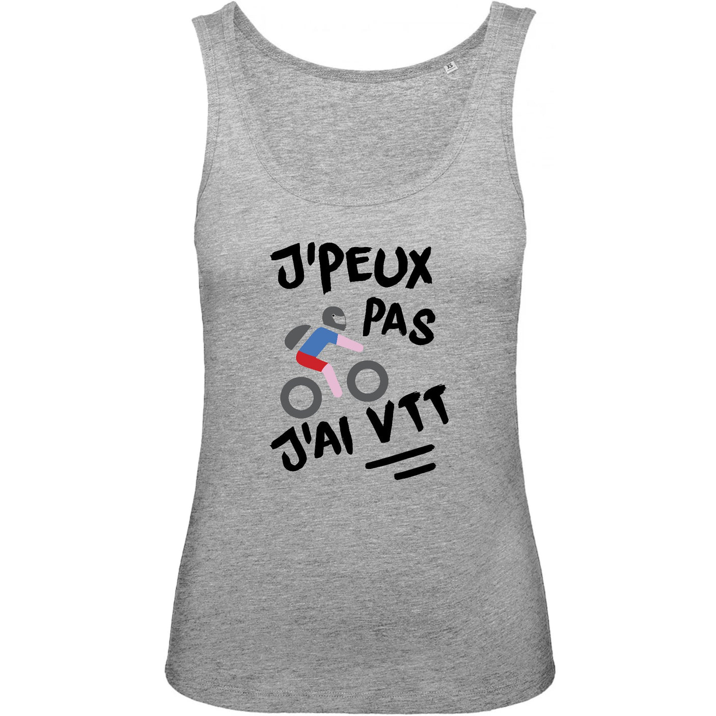 Débardeur Femme J'peux pas j'ai VTT