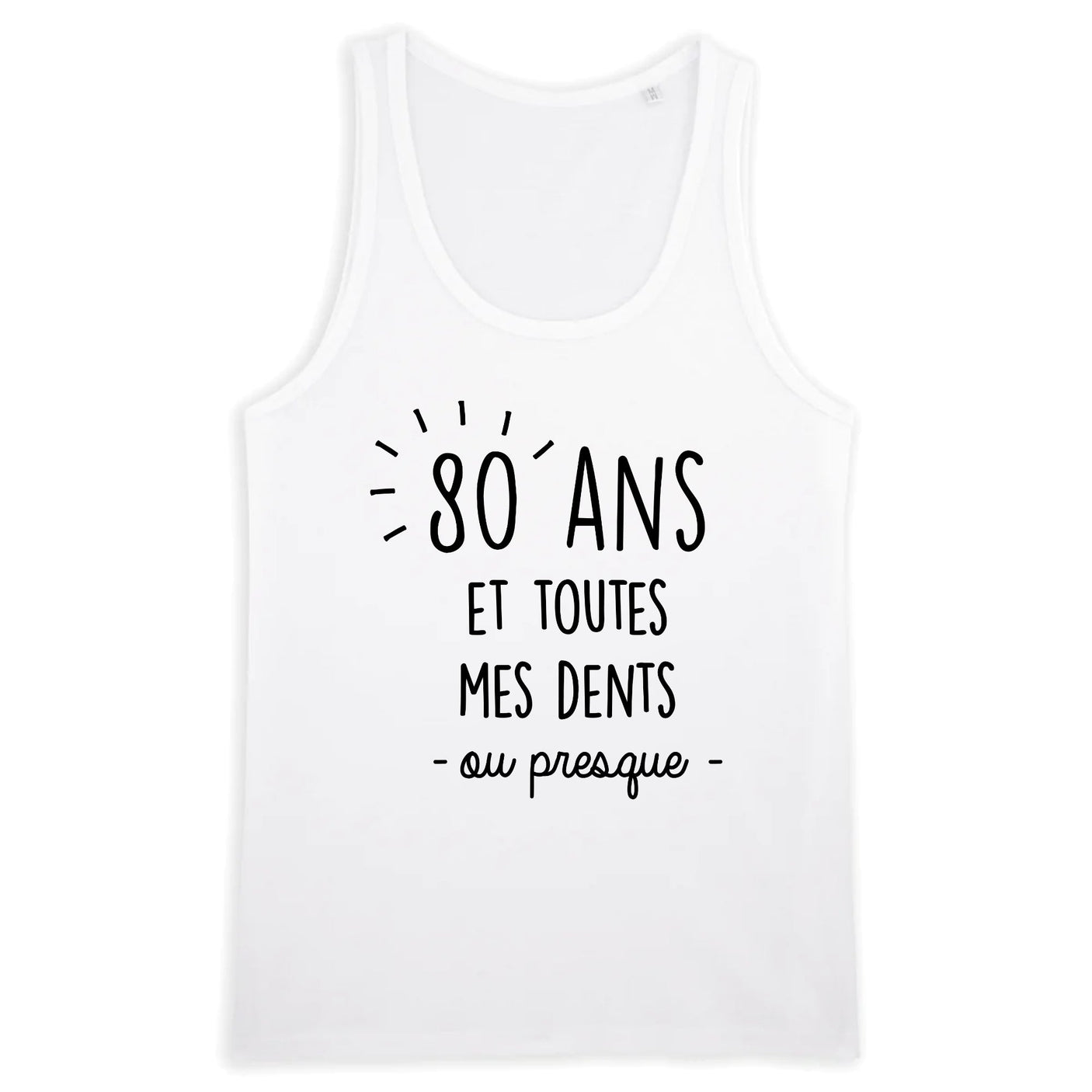 Débardeur Homme Anniversaire 80 ans