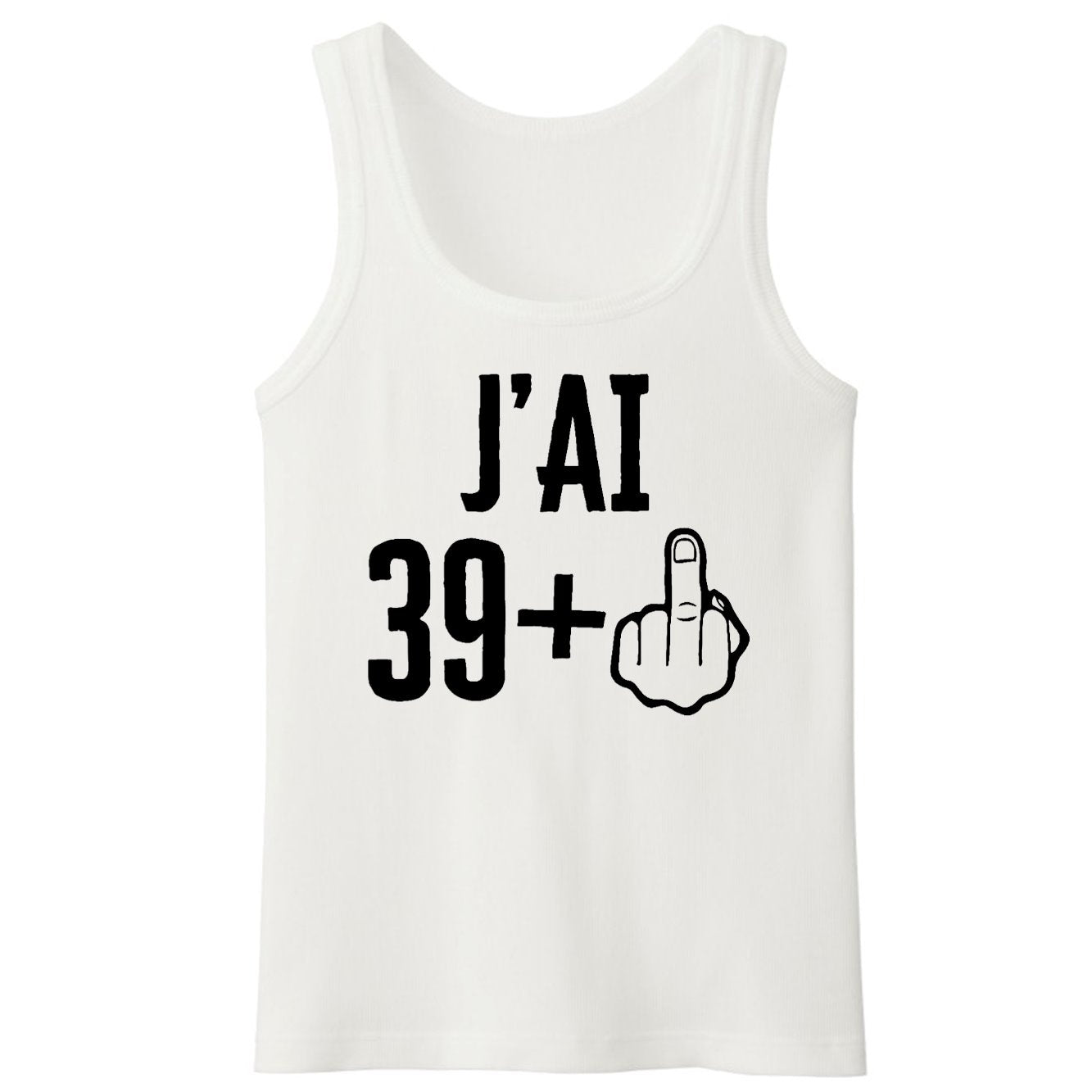Débardeur Homme J'ai 40 ans 39 + 1