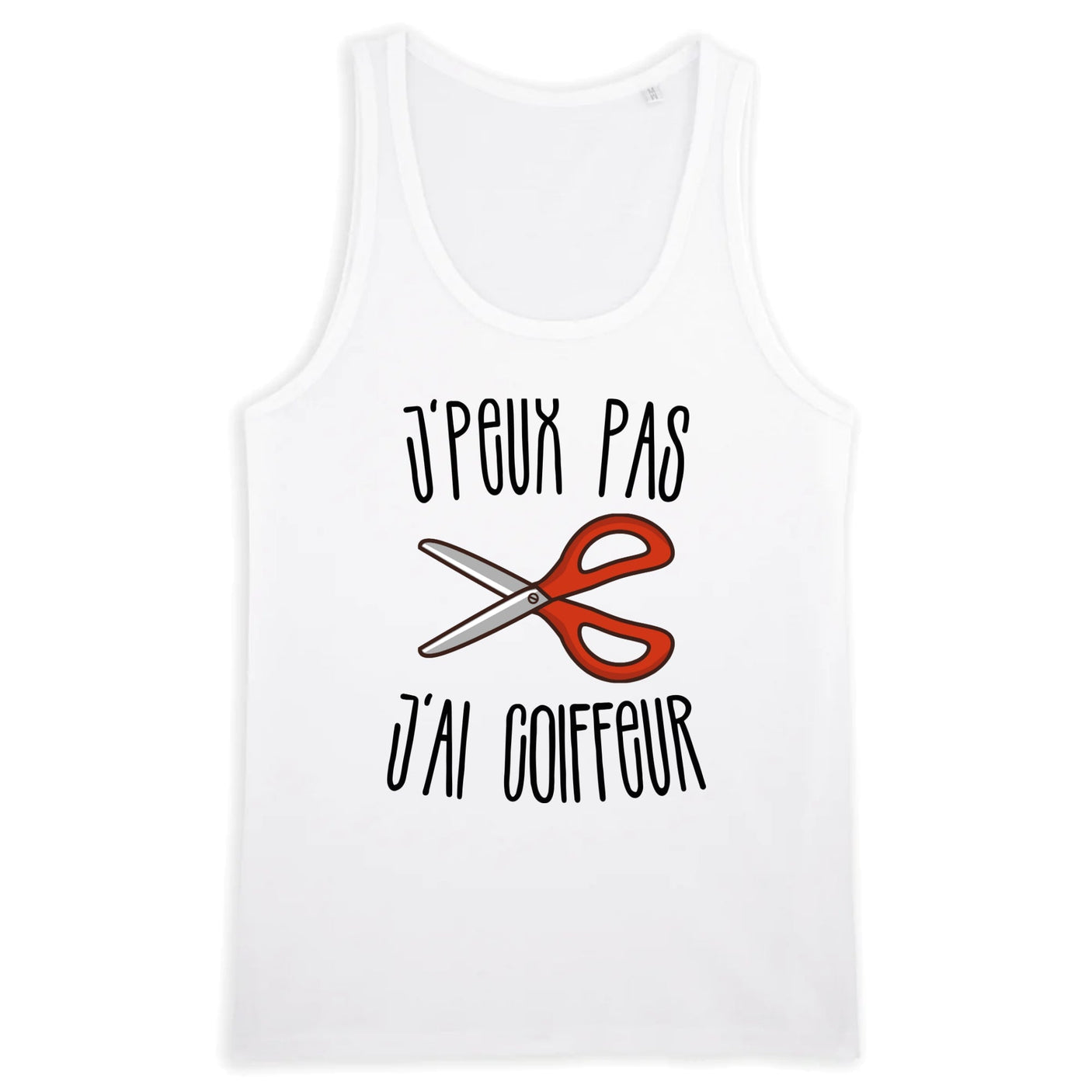 Débardeur Homme J'peux pas j'ai coiffeur