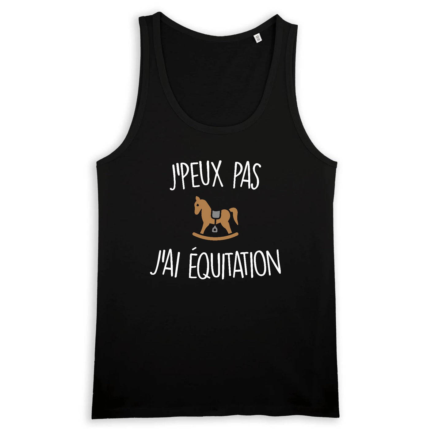 Débardeur Homme J'peux pas j'ai équitation