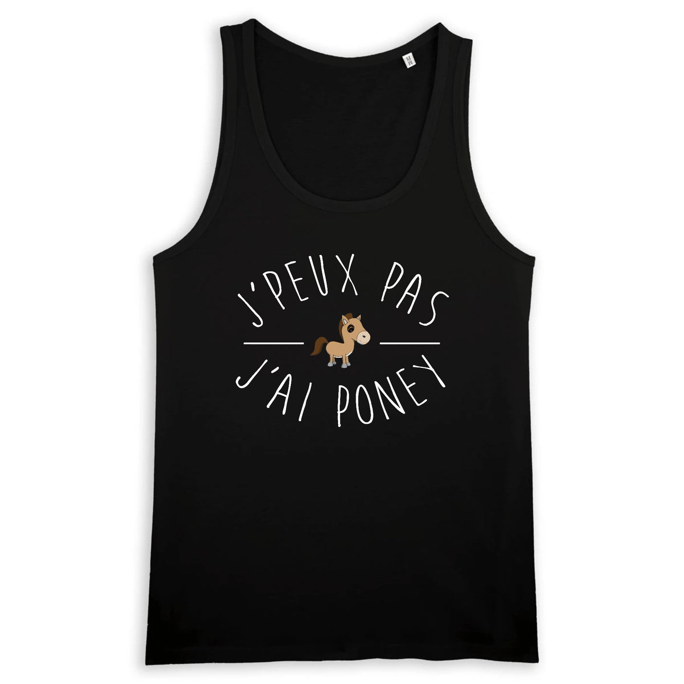 Débardeur Homme J'peux pas j'ai poney