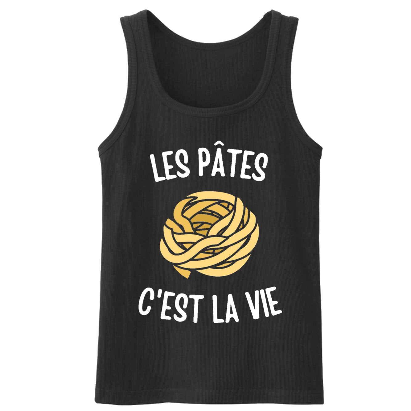 Débardeur Homme Les pâtes c'est la vie