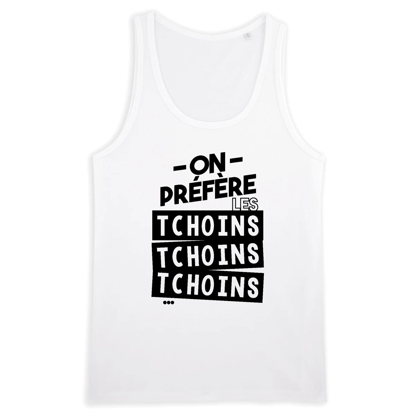 Débardeur Homme On préfère les tchoins