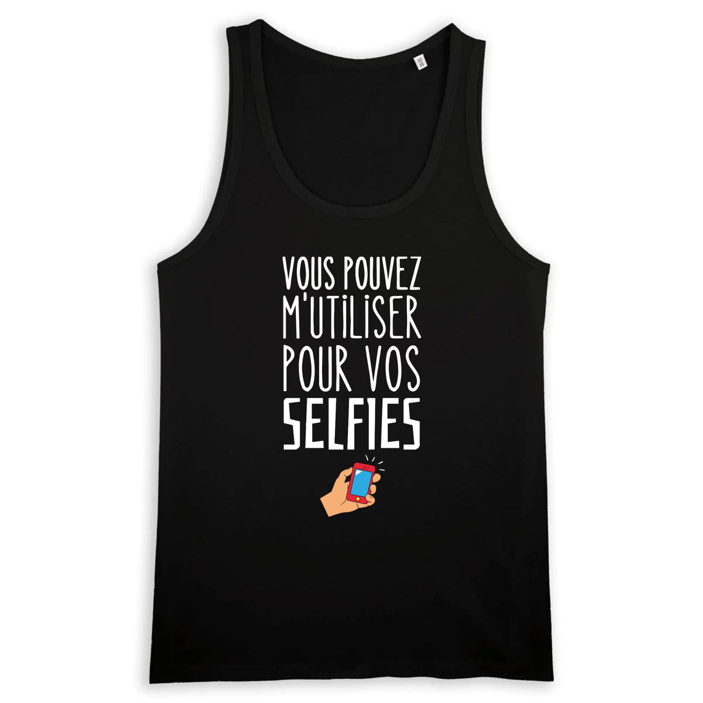 Débardeur Homme Vous pouvez m'utiliser pour vos selfies