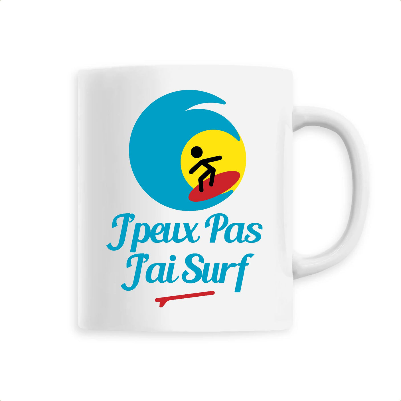 Mug J'peux pas j'ai surf