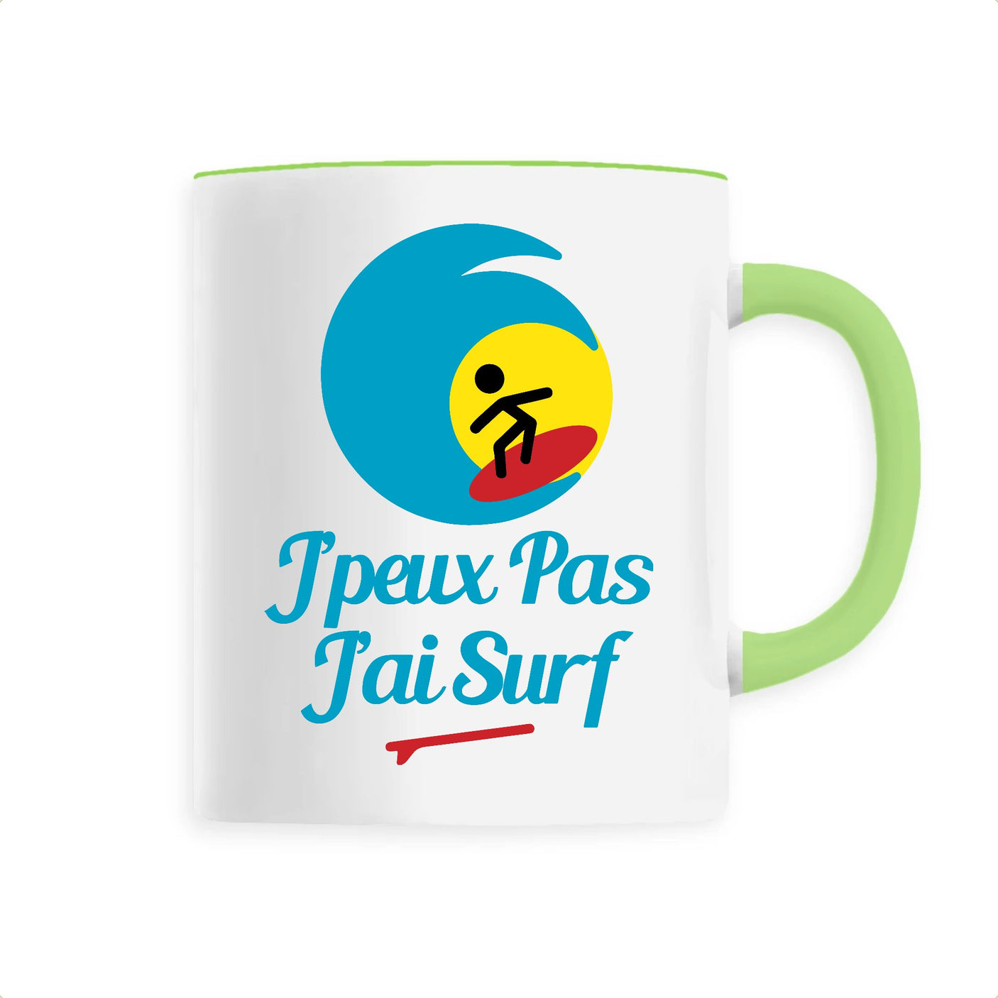 Mug J'peux pas j'ai surf