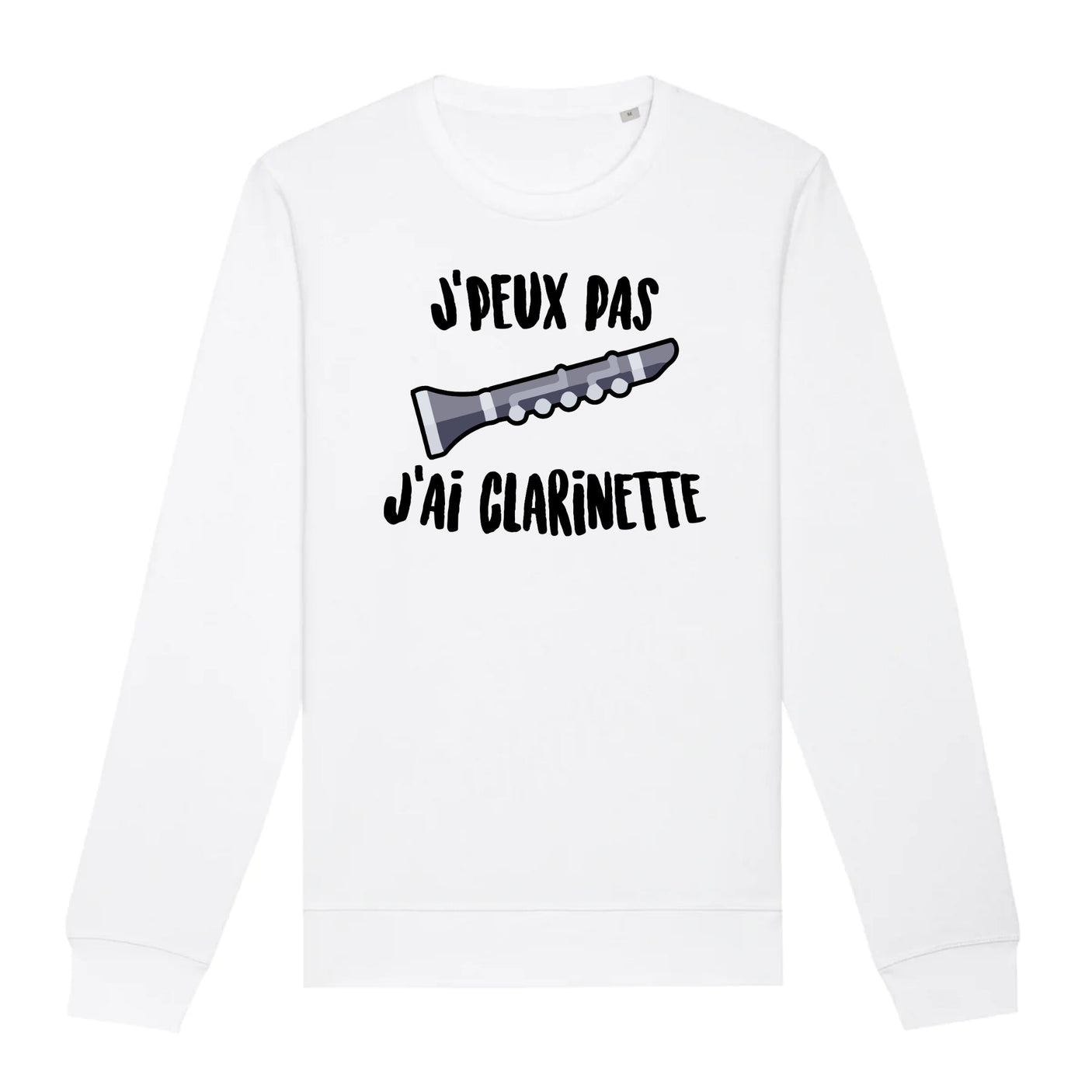 Sweat Adulte J'peux pas j'ai clarinette