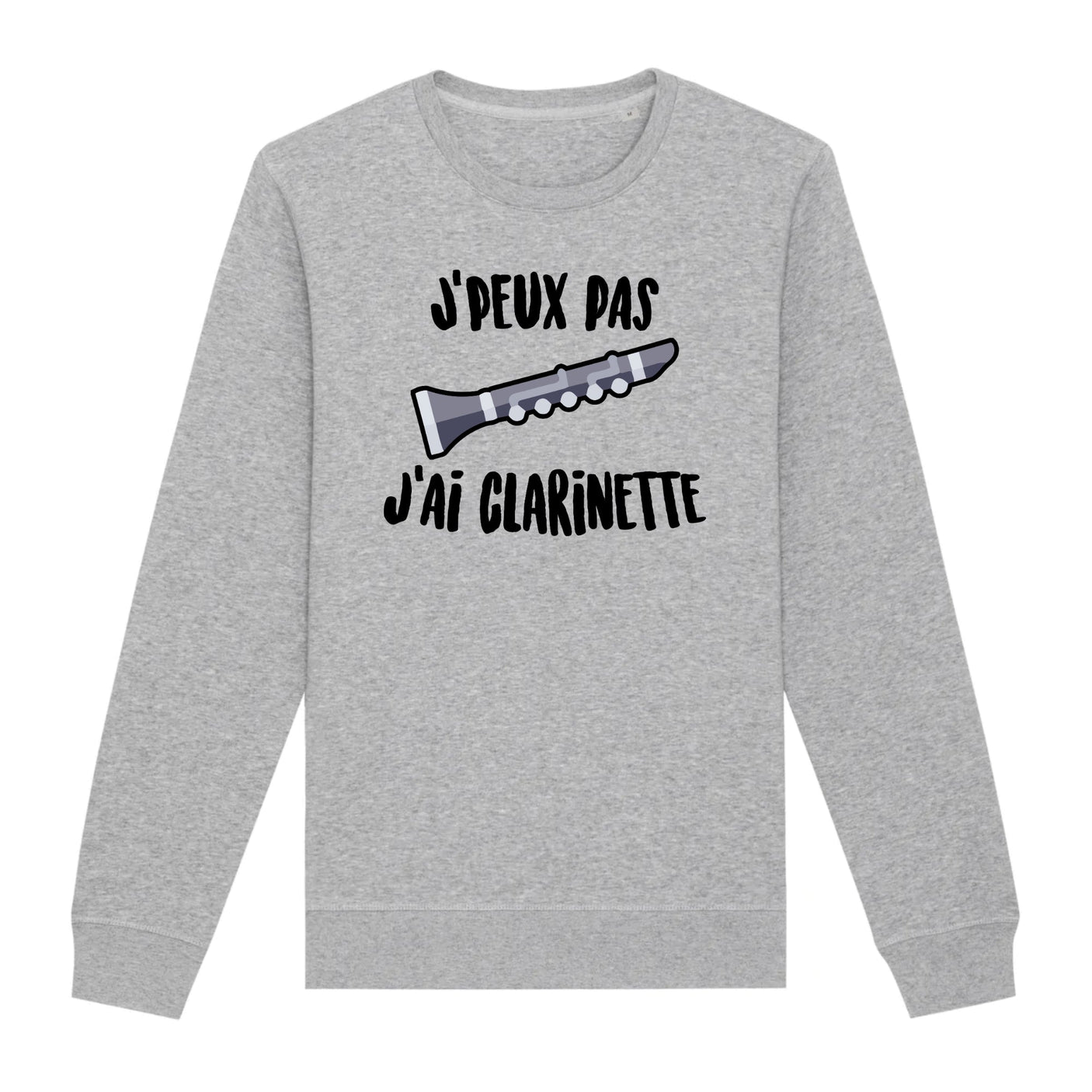 Sweat Adulte J'peux pas j'ai clarinette