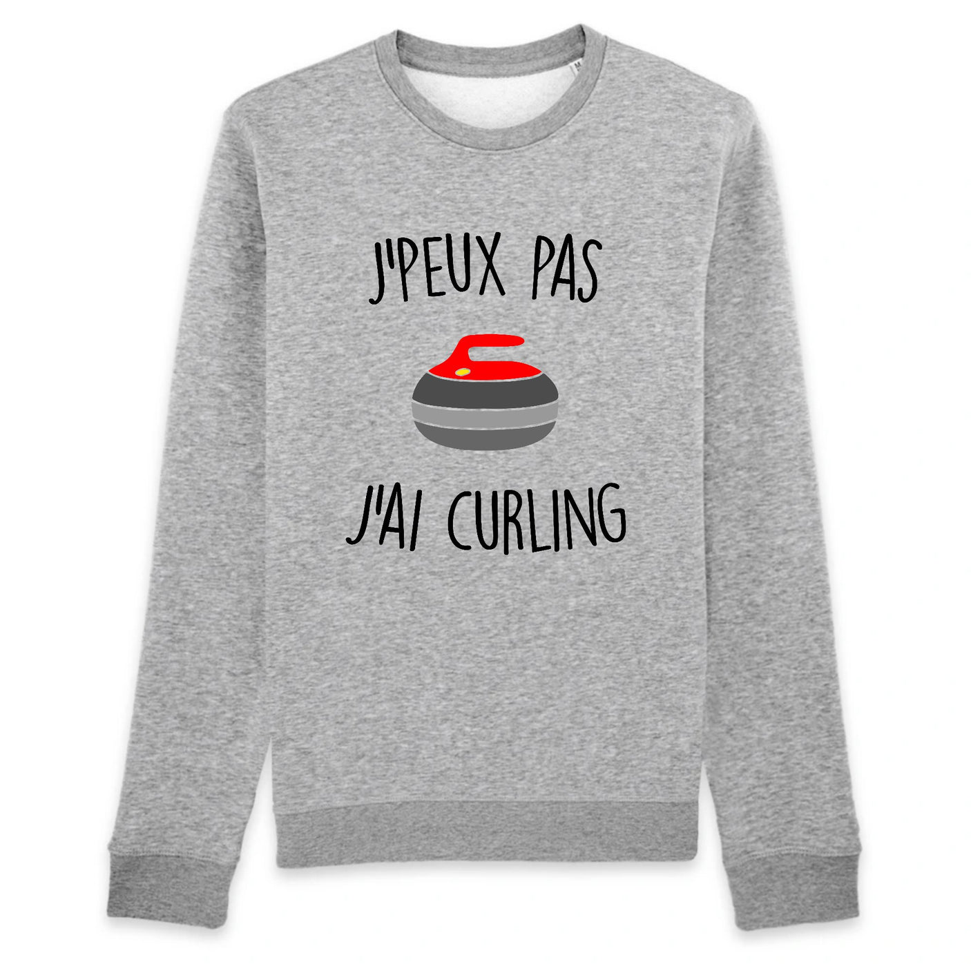 Sweat Adulte J'peux pas j'ai curling