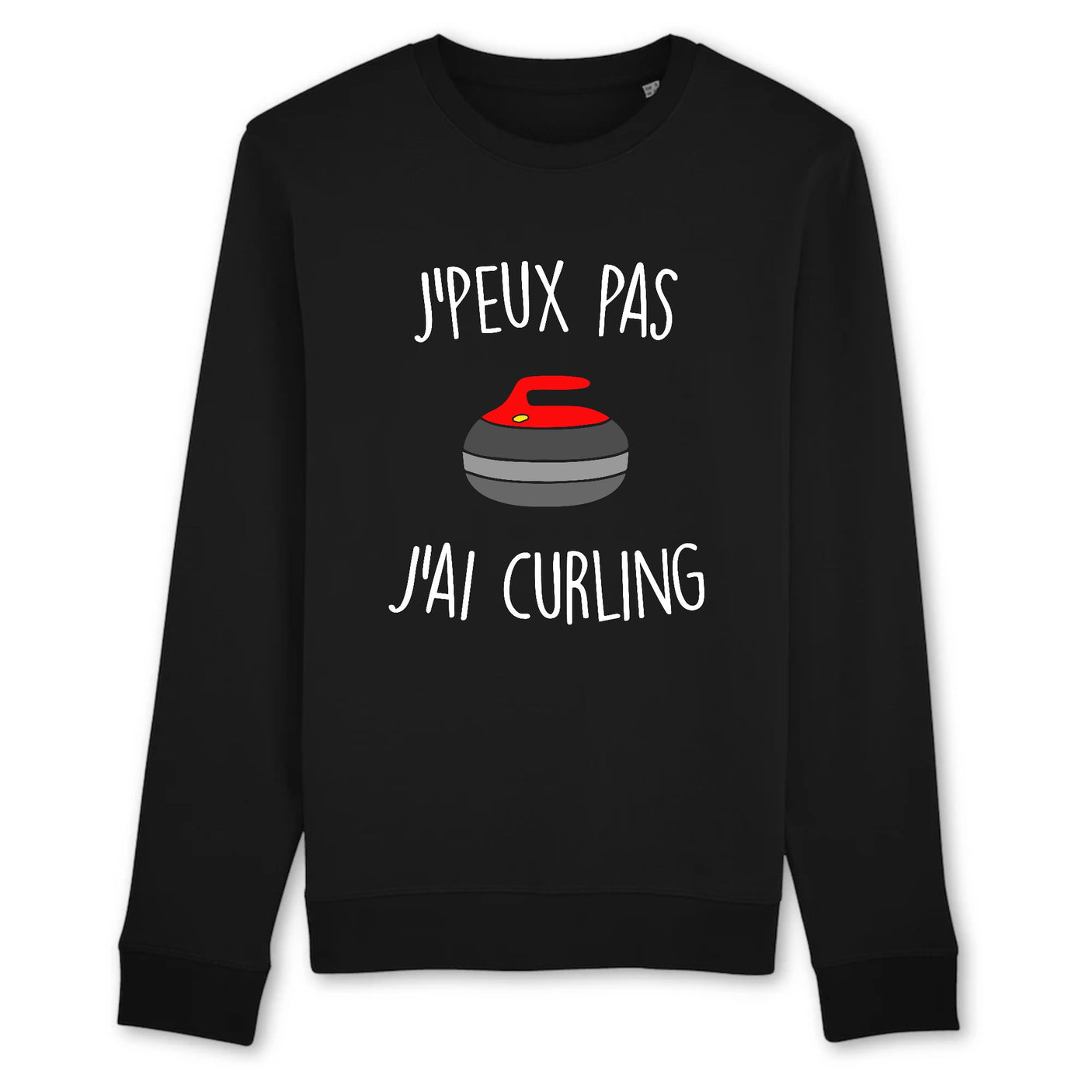 Sweat Adulte J'peux pas j'ai curling
