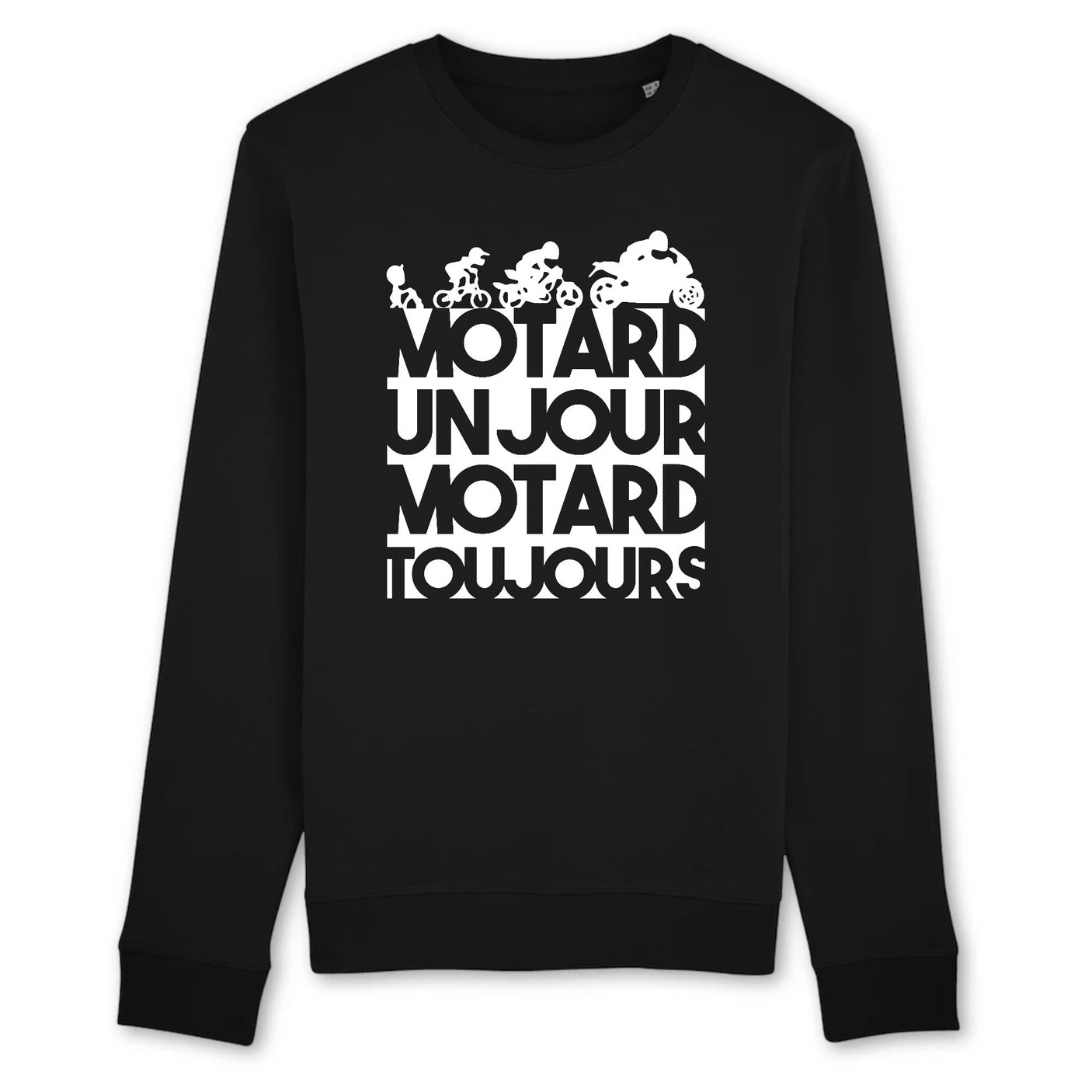 Sweat Adulte Motard un jour