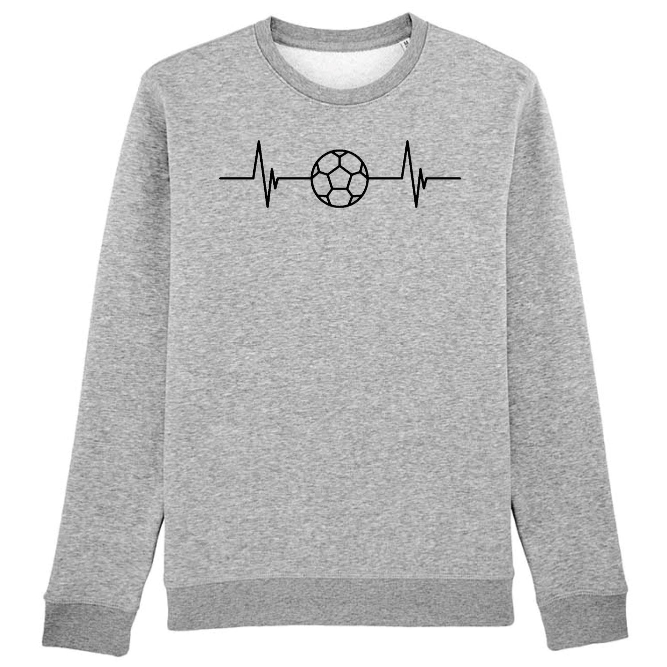 Sweat Adulte Rythme cardiaque foot