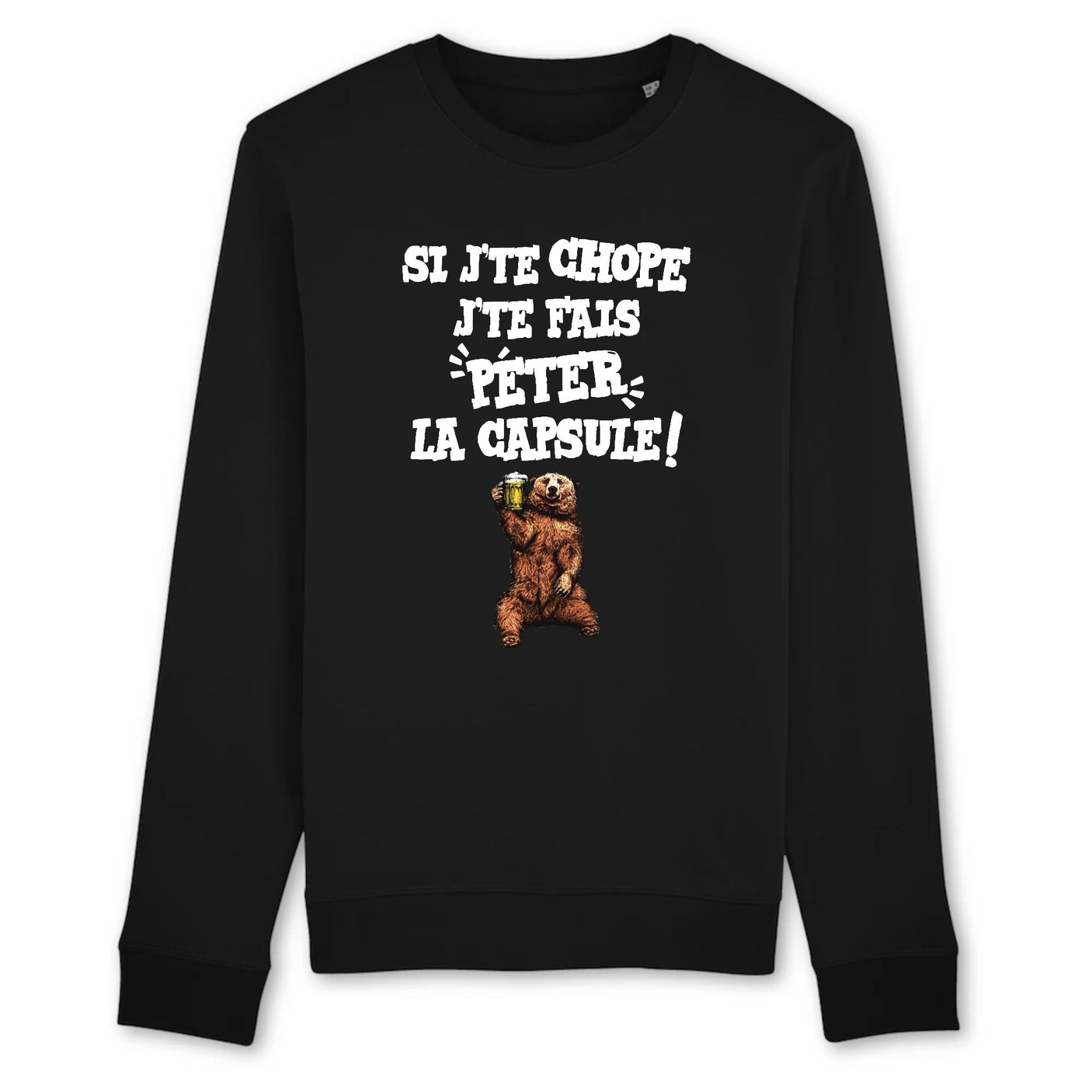 Sweat Adulte Si j'te chope