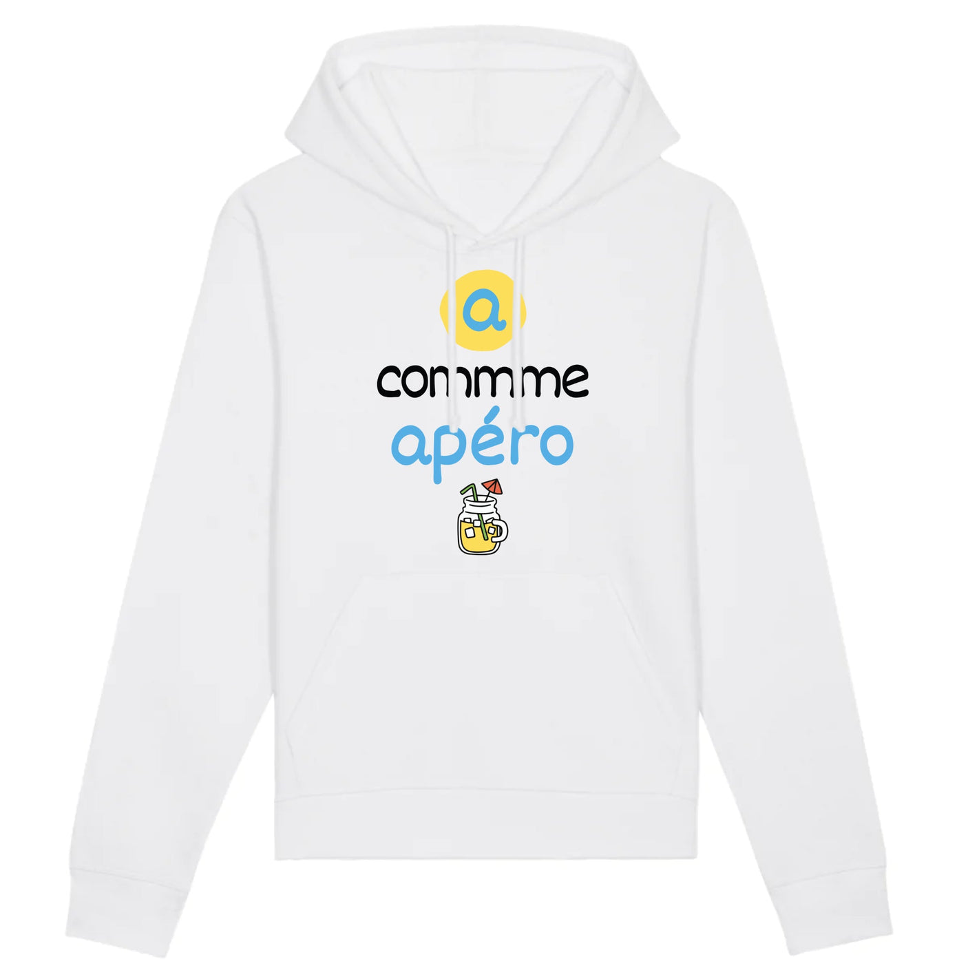 Sweat Capuche Adulte A comme apéro
