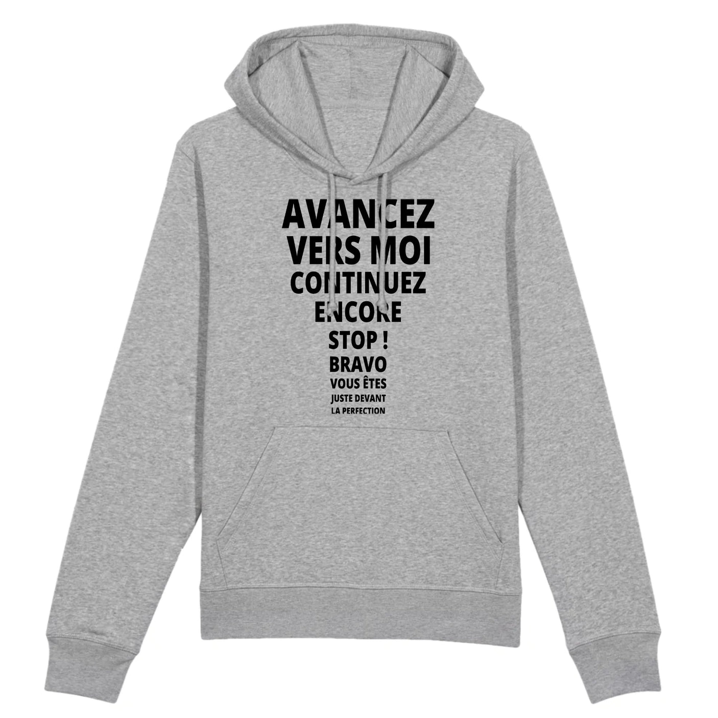 Sweat Capuche Adulte Avancez vers la perfection