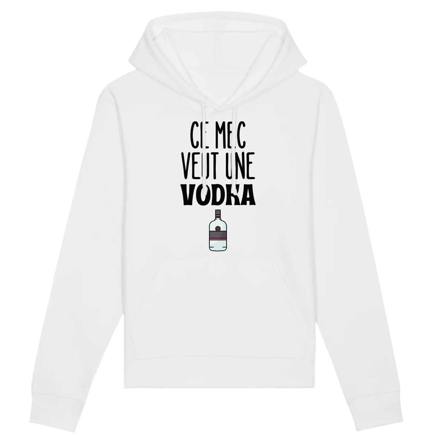 Sweat Capuche Adulte Ce mec veut une vodka