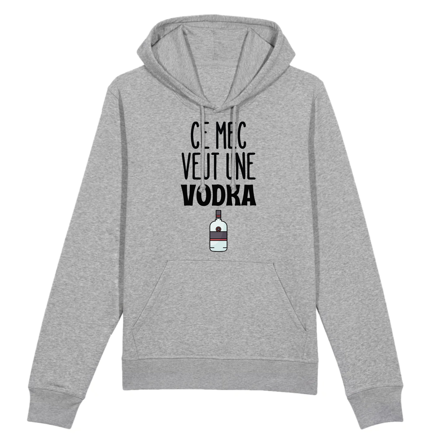 Sweat Capuche Adulte Ce mec veut une vodka