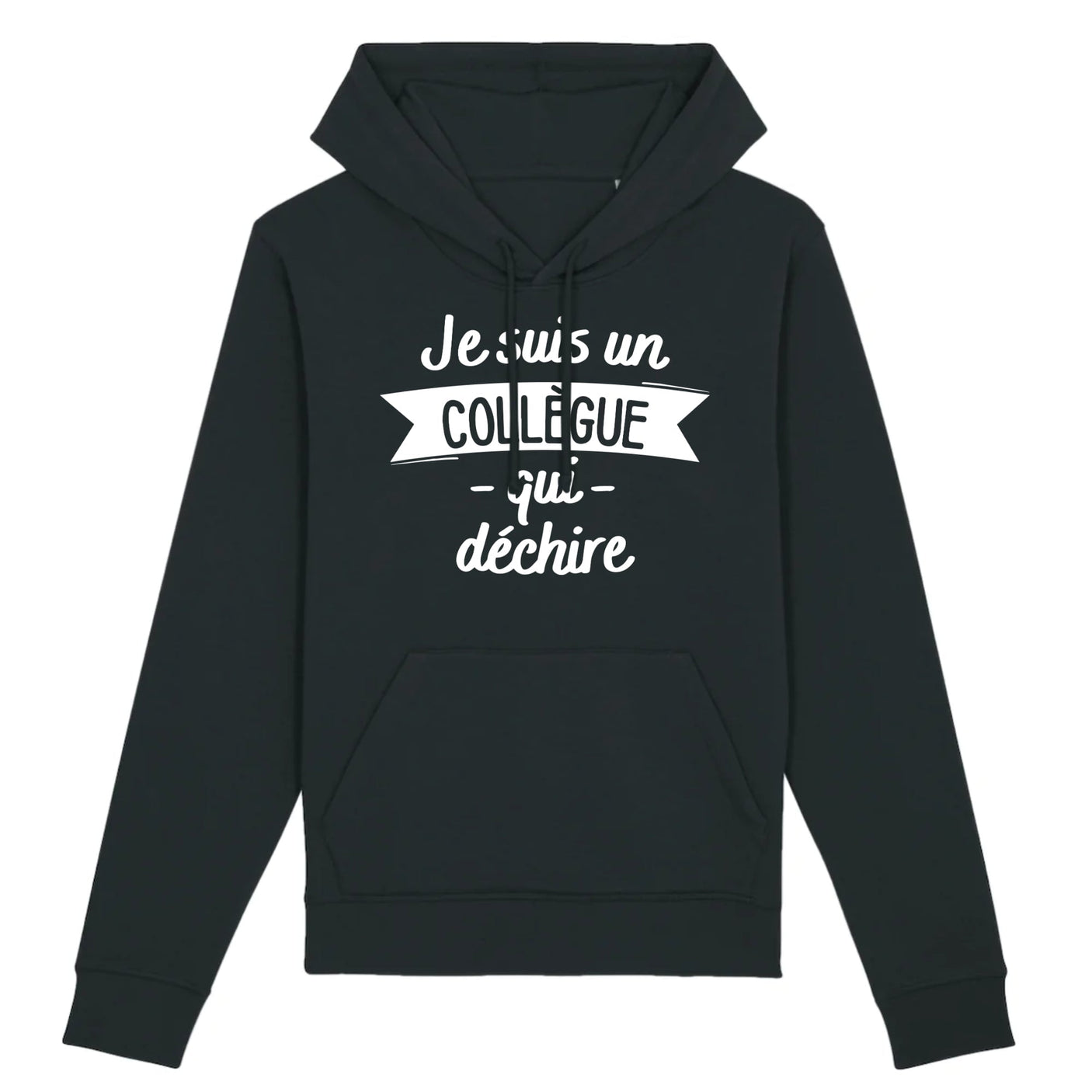 Sweat Capuche Adulte Collègue qui déchire
