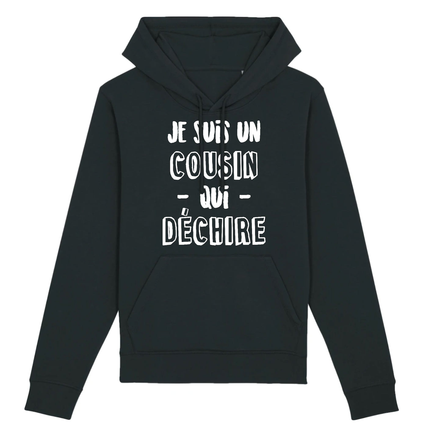 Sweat Capuche Adulte Cousin qui déchire