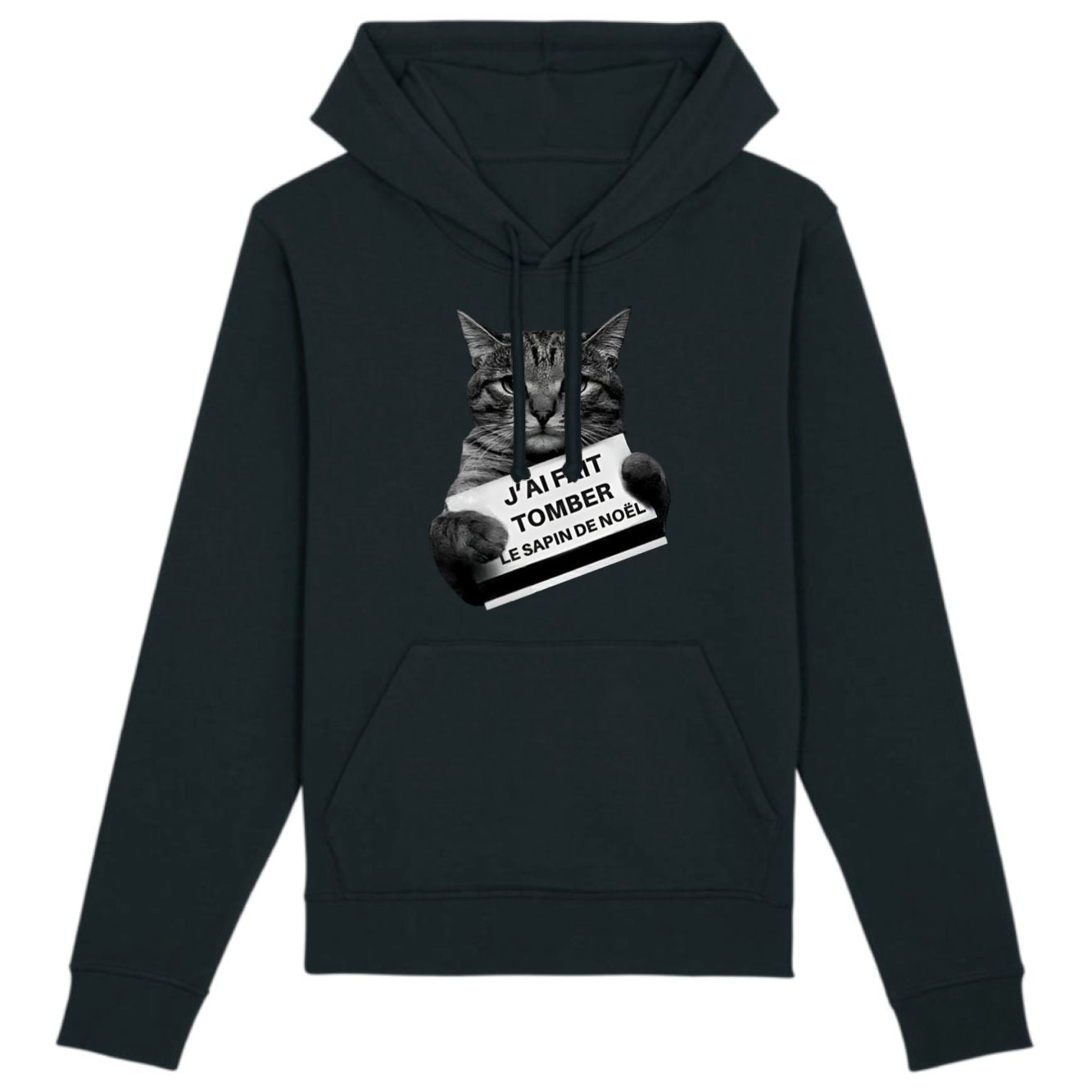 Sweat Capuche Adulte J'ai fait tomber le sapin