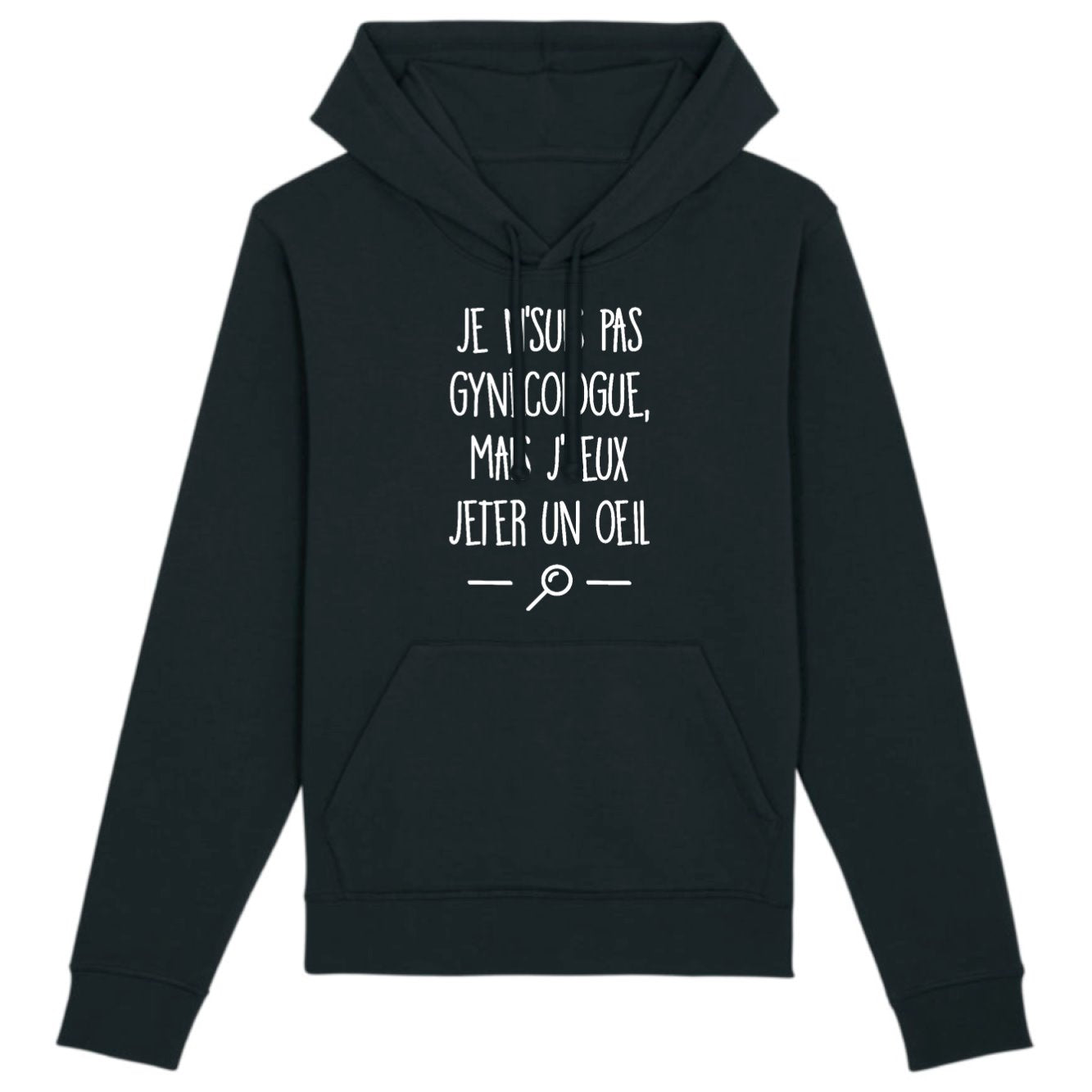 Sweat Capuche Adulte Je ne suis pas gynécologue
