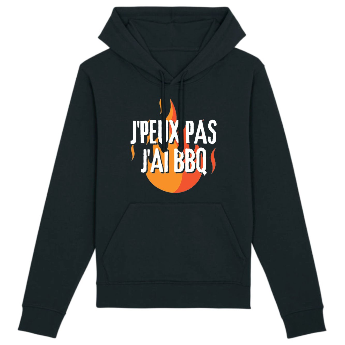 Sweat Capuche Adulte J'peux pas j'ai barbecue