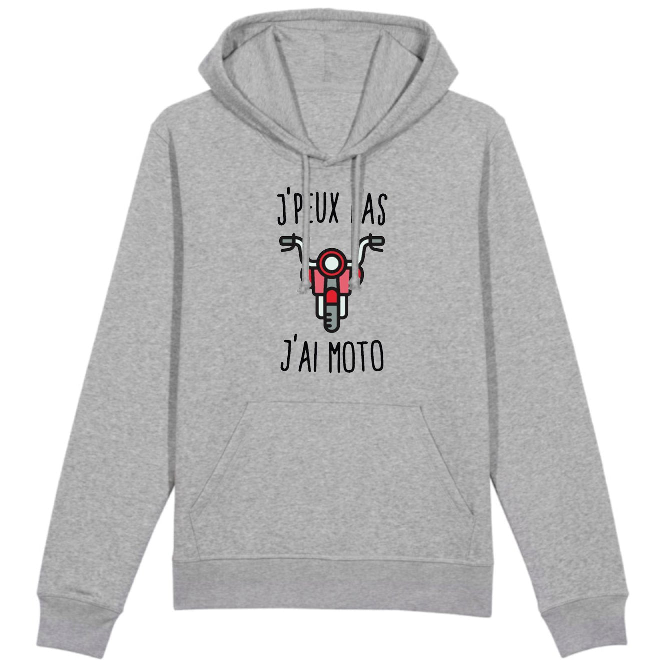 Sweat Capuche Adulte J'peux pas j'ai moto