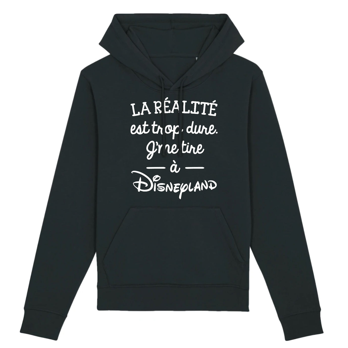 Sweat Capuche Adulte La réalité est trop dure