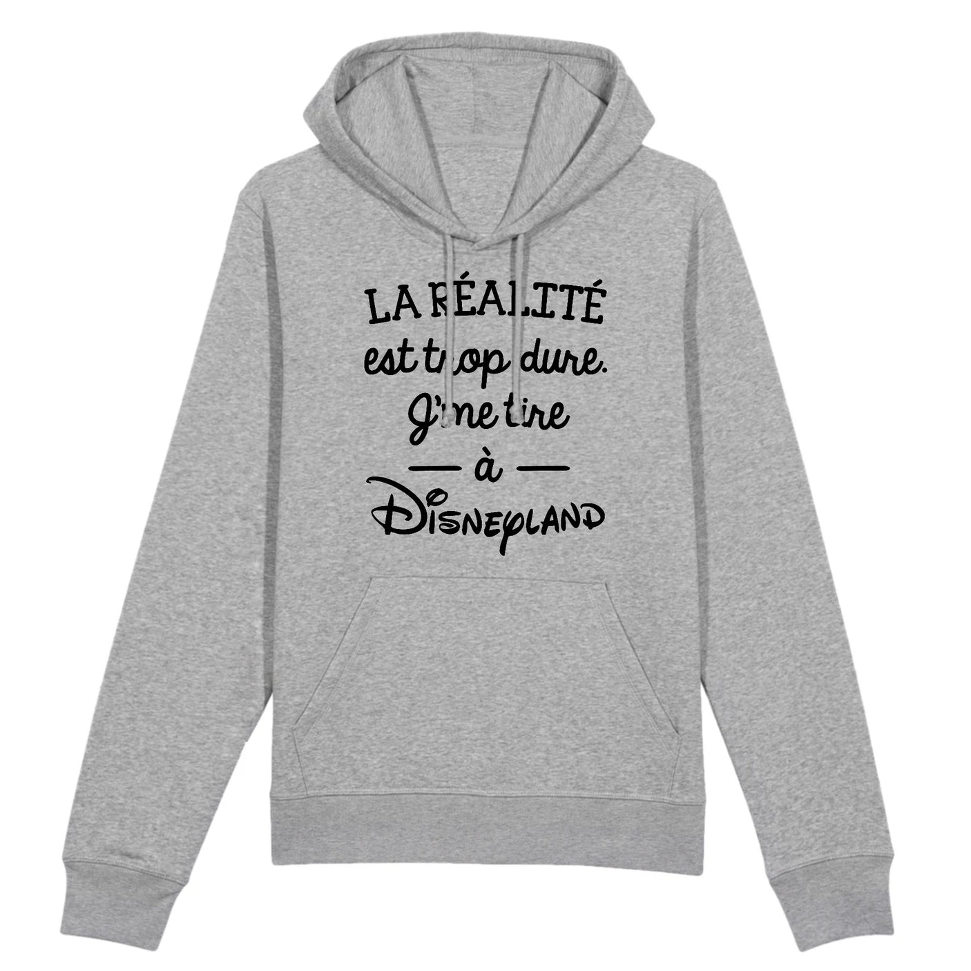 Sweat Capuche Adulte La réalité est trop dure