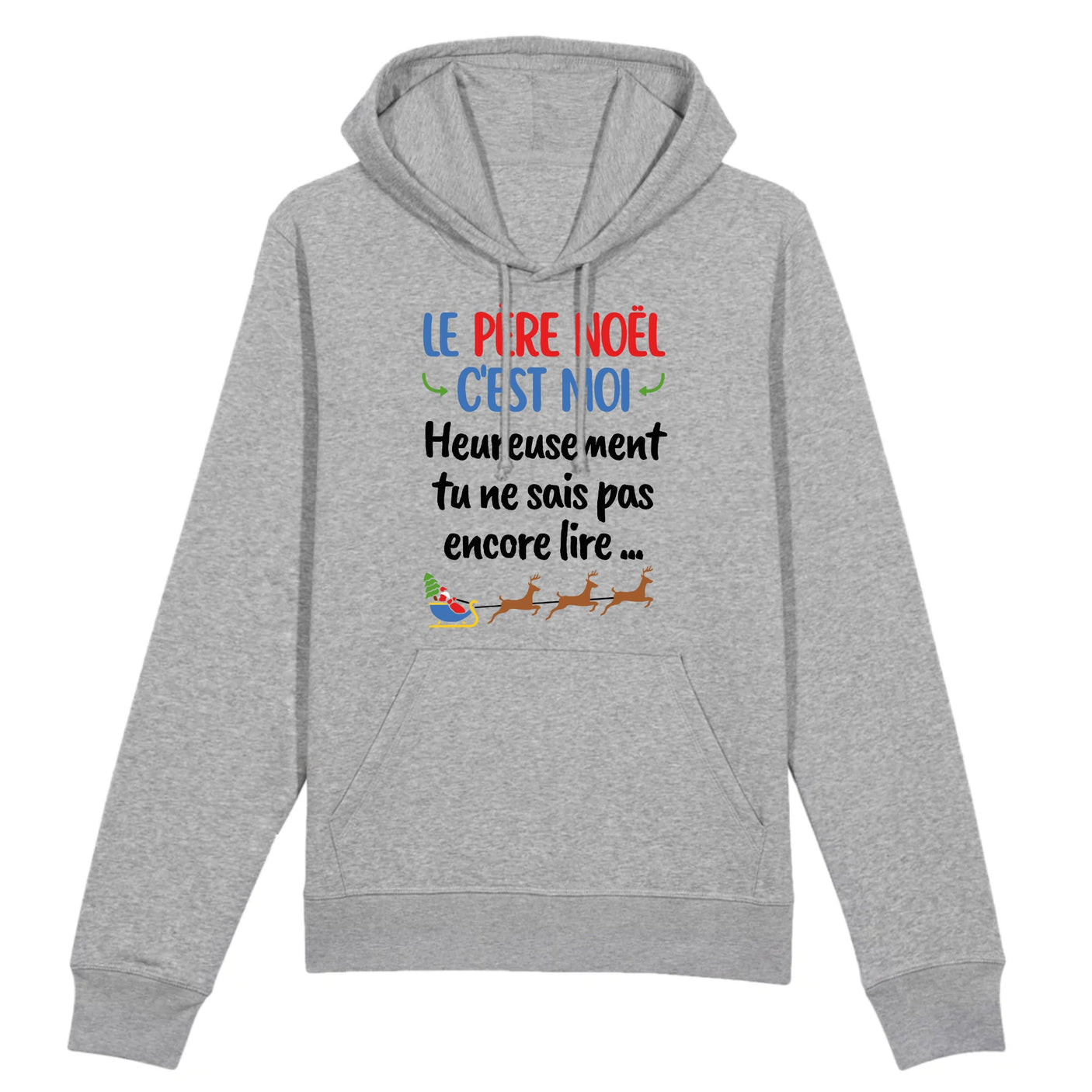 Sweat Capuche Adulte Le Père Noël c'est moi