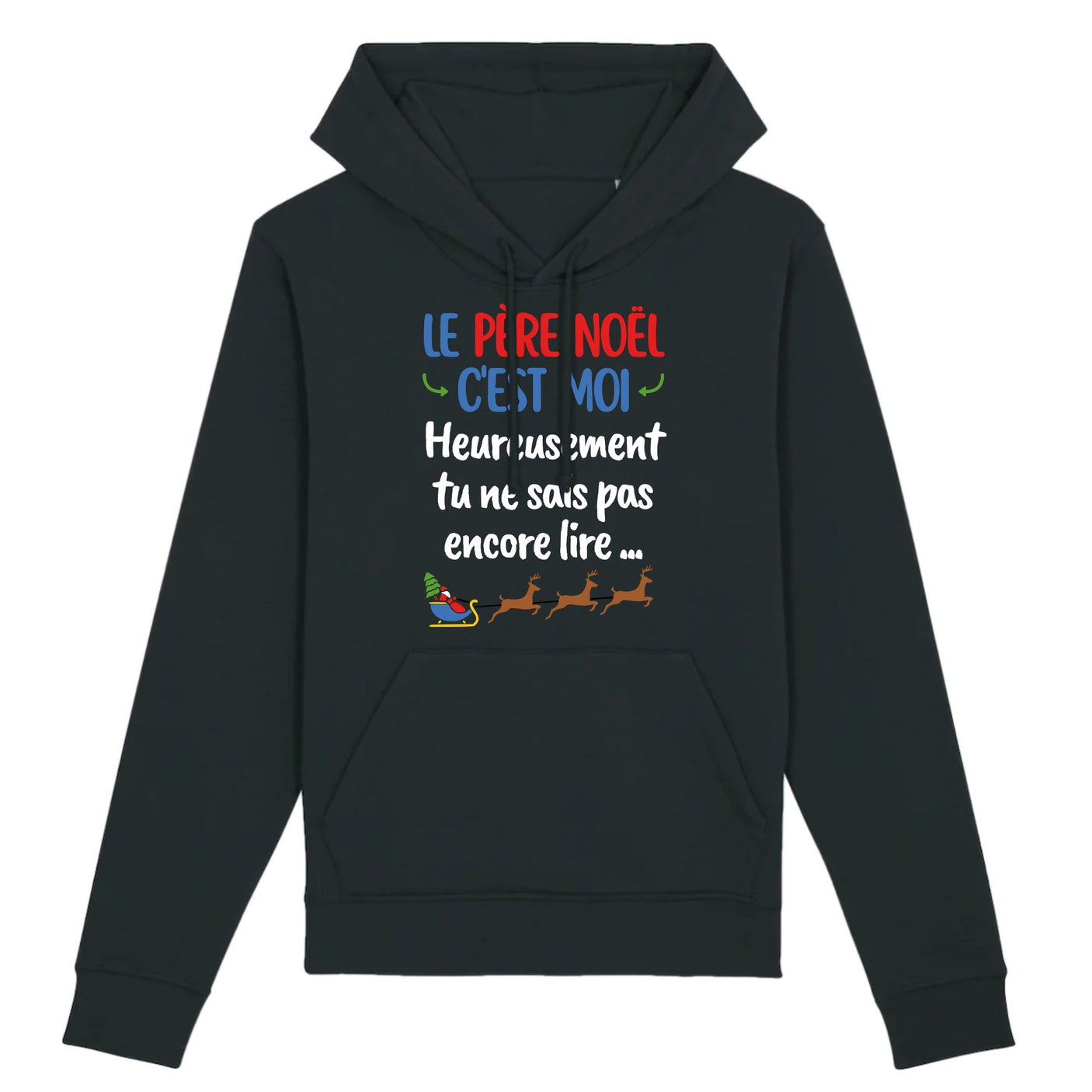 Sweat Capuche Adulte Le Père Noël c'est moi