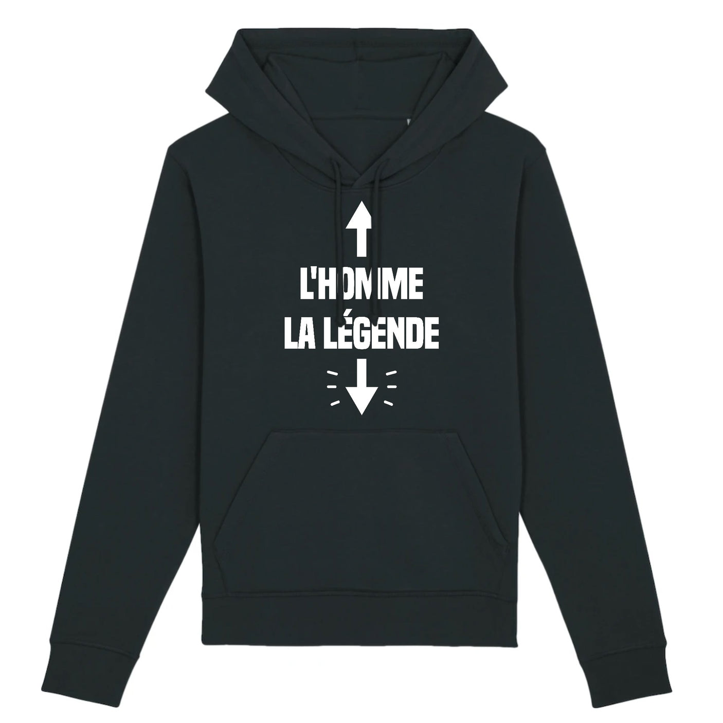 Sweat Capuche Adulte L'homme la légende