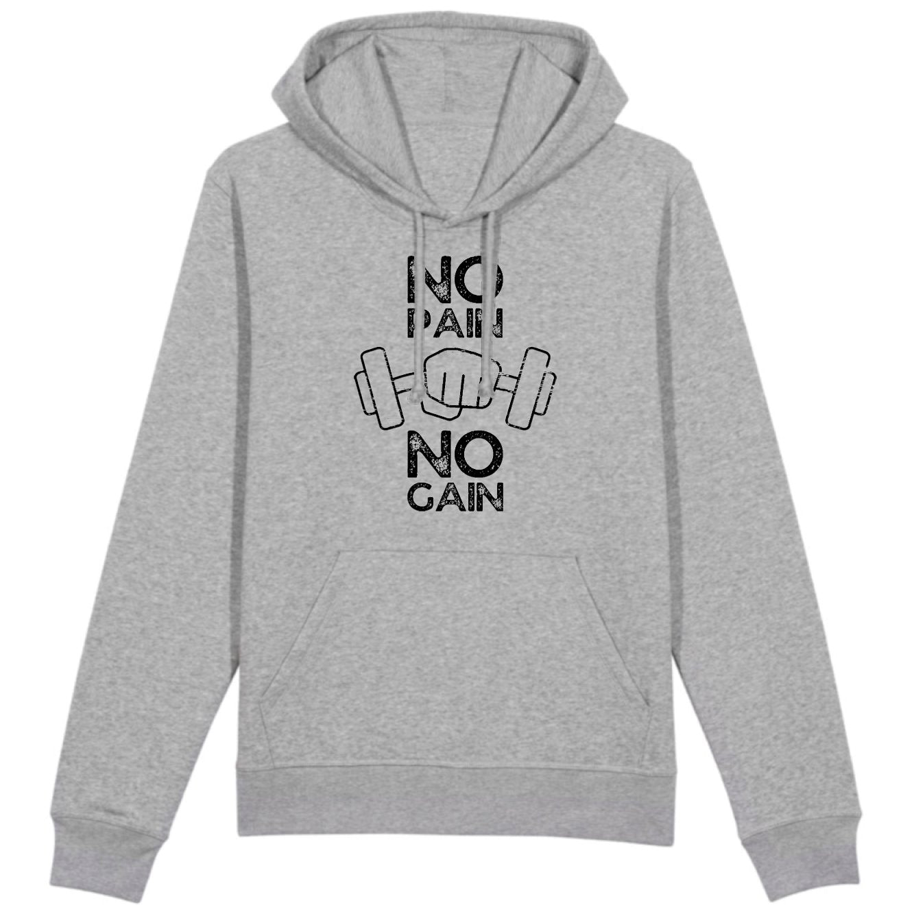 Sweat Capuche Adulte No pain no gain