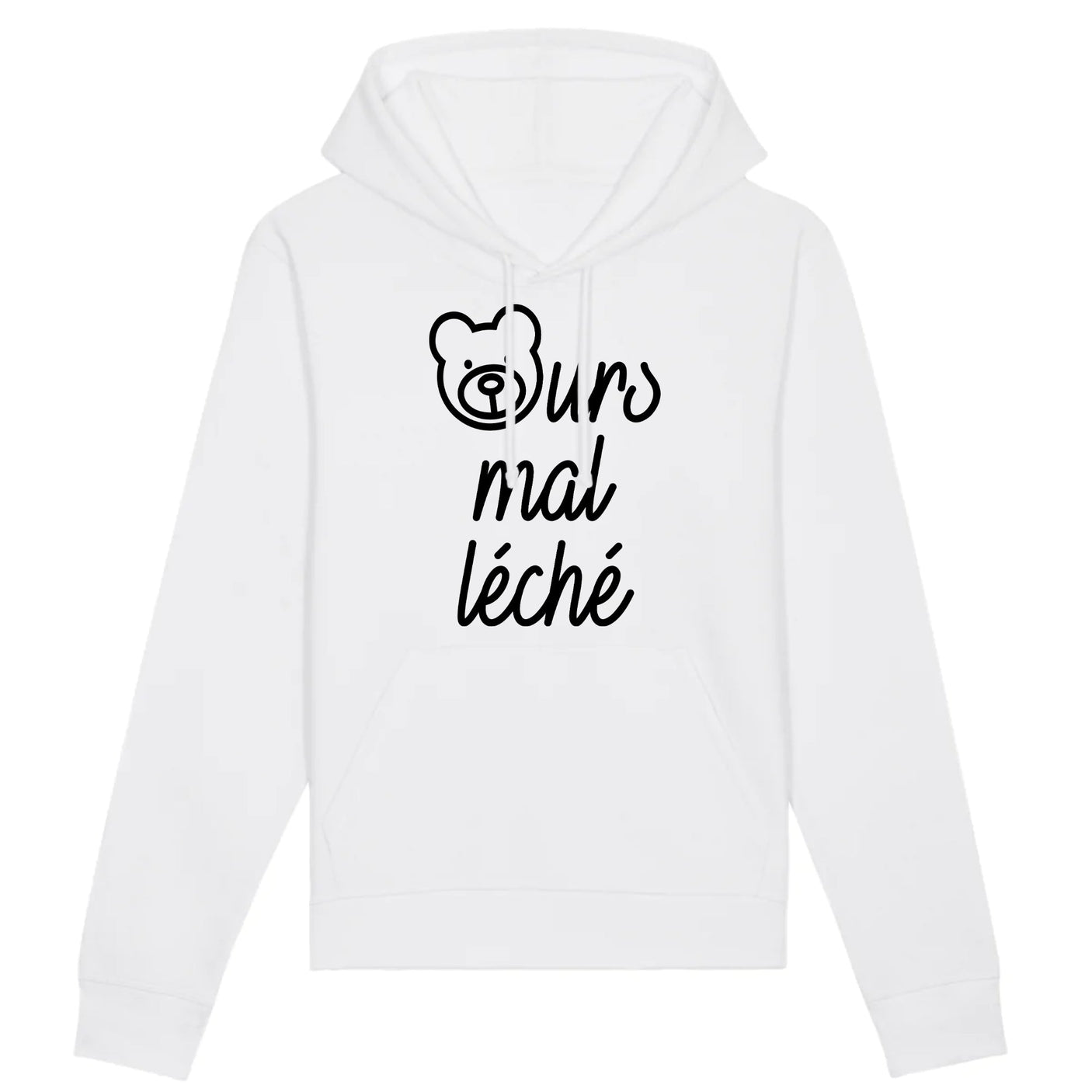 Sweat Capuche Adulte Ours mal léché