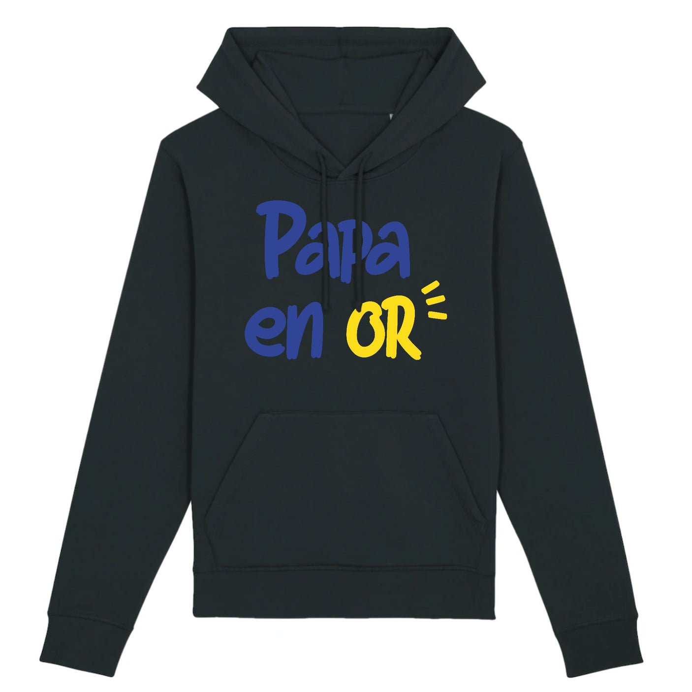 Sweat Capuche Adulte Papa en or