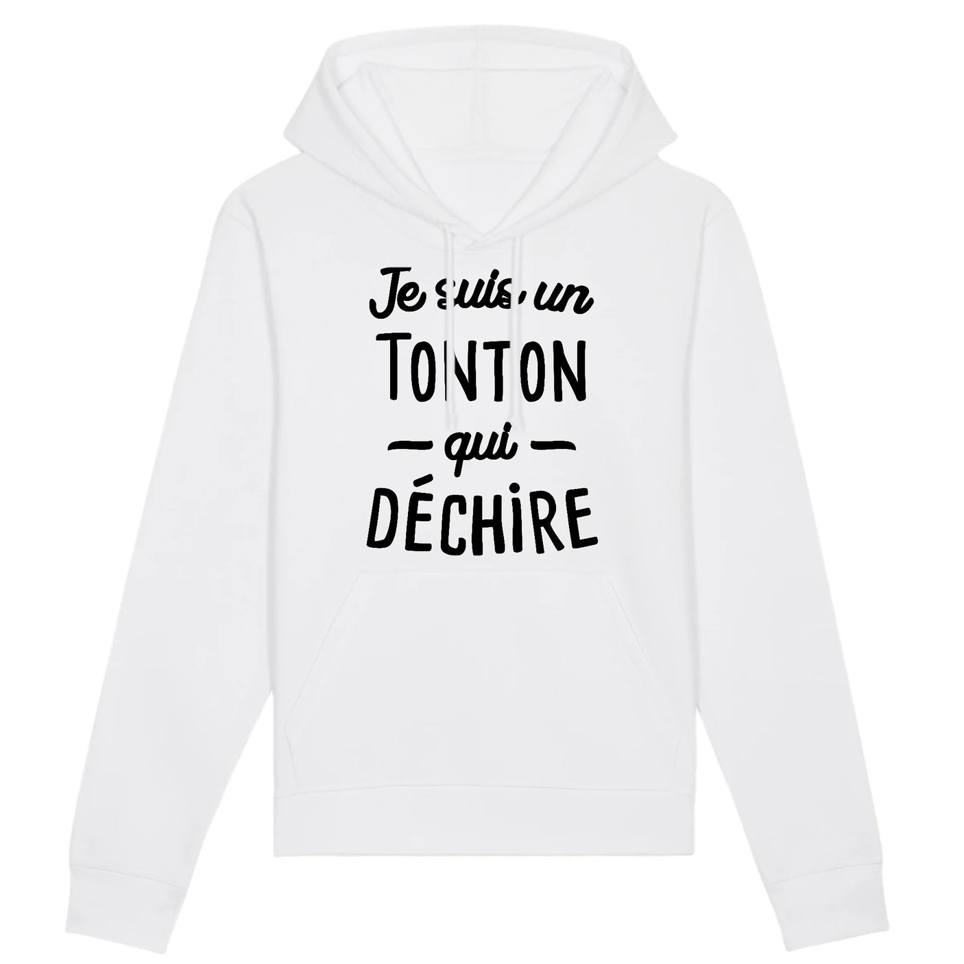 Sweat Capuche Adulte Tonton qui déchire