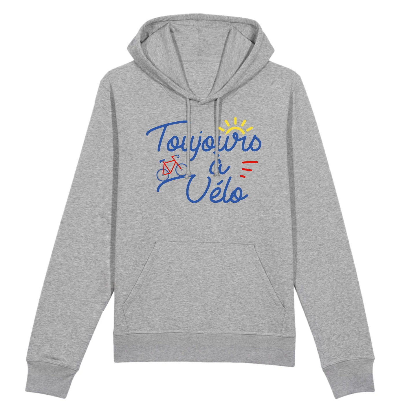 Sweat Capuche Adulte Toujours à vélo