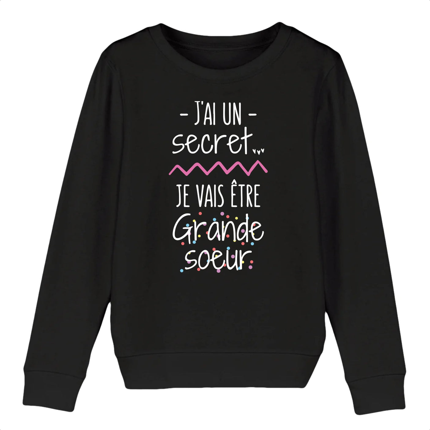Sweat Enfant Je vais être grande soeur