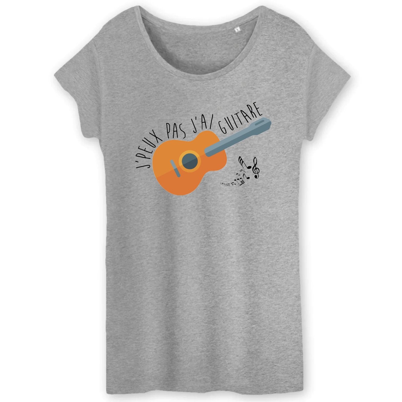 T-Shirt Femme J'peux pas j'ai guitare
