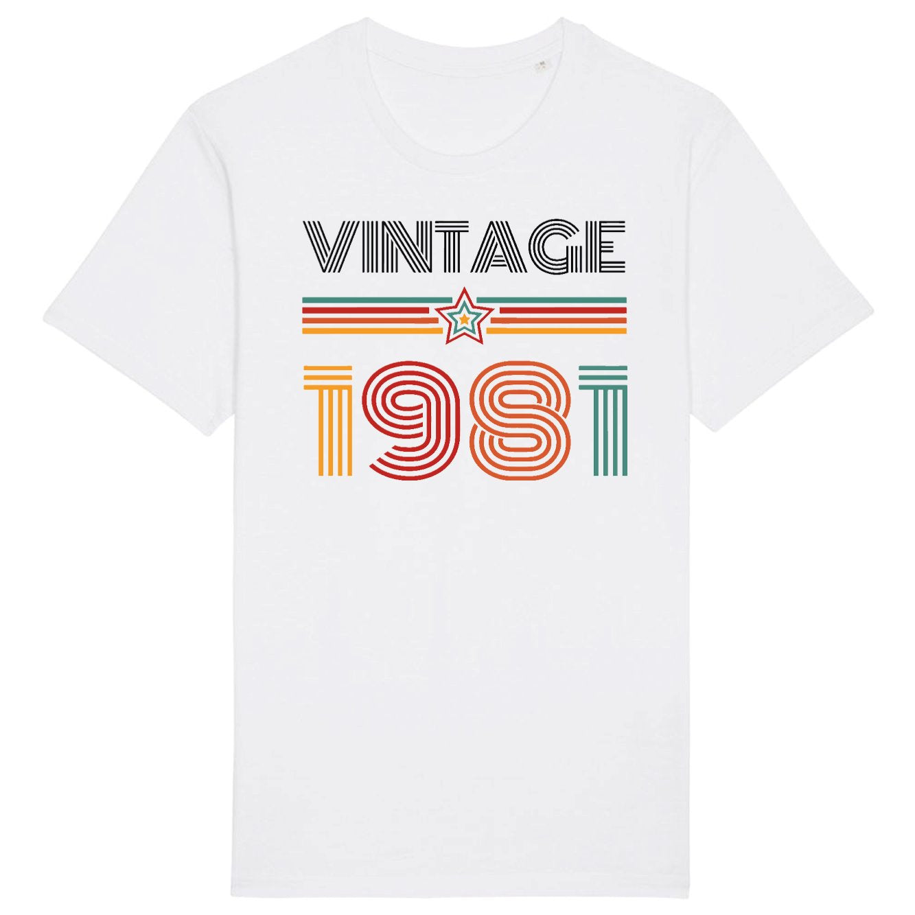 T-Shirt Homme Vintage année 1981