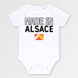 Body Bébé Made in Alsace Blanc