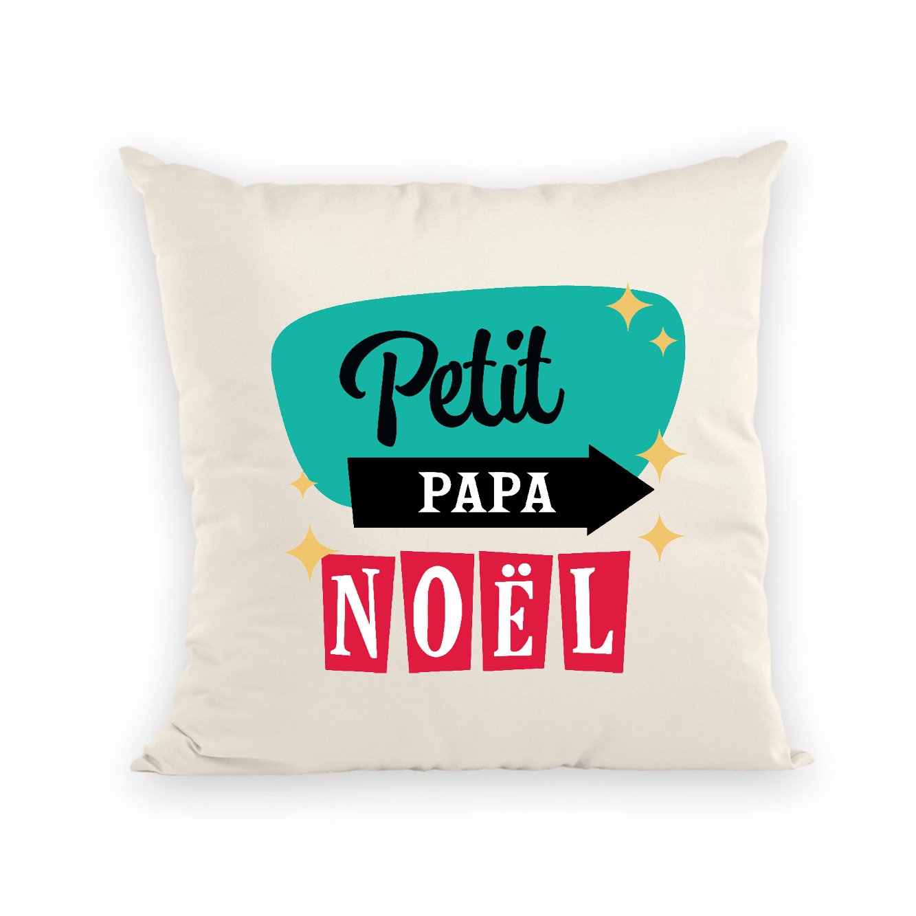 Coussin Petit Papa Noël 